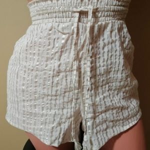 Victoria's Secret Metallic Strip PJ Pants